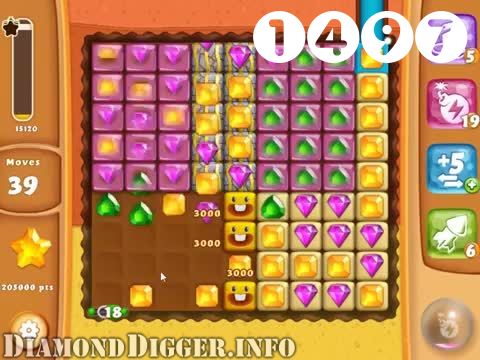 Diamond Digger Saga : Level 1497 – Videos, Cheats, Tips and Tricks