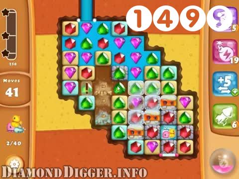Diamond Digger Saga : Level 1499 – Videos, Cheats, Tips and Tricks