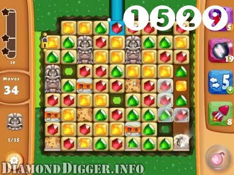 Diamond Digger Saga : Level 1529 – Videos, Cheats, Tips and Tricks