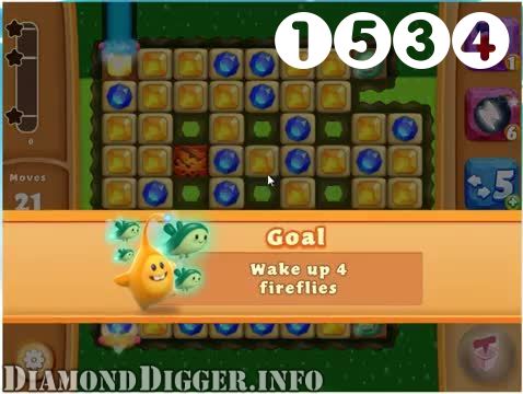 Diamond Digger Saga : Level 1534 – Videos, Cheats, Tips and Tricks