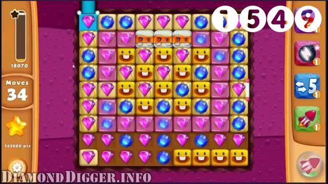 Diamond Digger Saga : Level 1549 – Videos, Cheats, Tips and Tricks