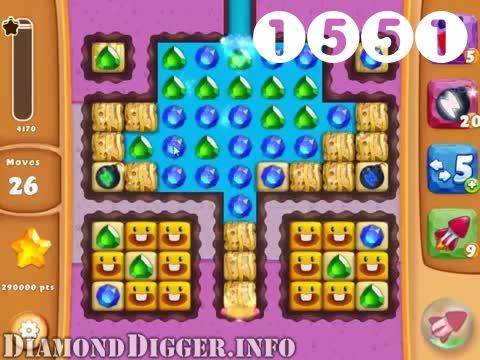 Diamond Digger Saga : Level 1551 – Videos, Cheats, Tips and Tricks