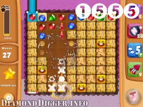Diamond Digger Saga : Level 1555 – Videos, Cheats, Tips and Tricks