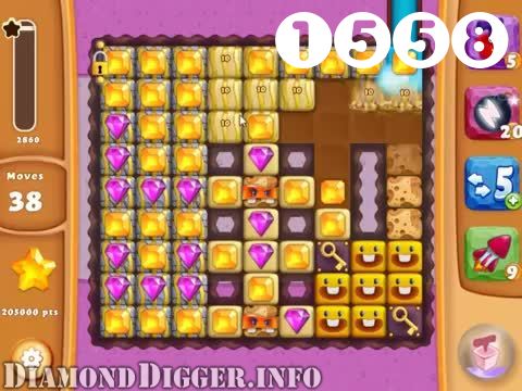 Diamond Digger Saga : Level 1558 – Videos, Cheats, Tips and Tricks