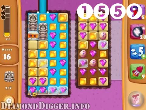 Diamond Digger Saga : Level 1559 – Videos, Cheats, Tips and Tricks