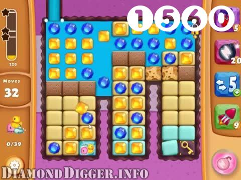Diamond Digger Saga : Level 1560 – Videos, Cheats, Tips and Tricks