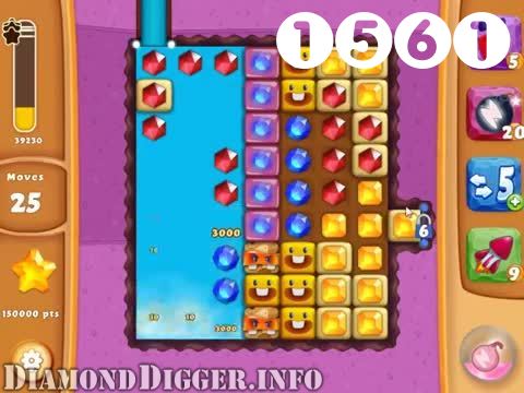 Diamond Digger Saga : Level 1561 – Videos, Cheats, Tips and Tricks