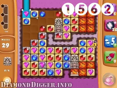 Diamond Digger Saga : Level 1562 – Videos, Cheats, Tips and Tricks