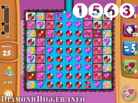 Diamond Digger Saga : Level 1563 – Videos, Cheats, Tips and Tricks