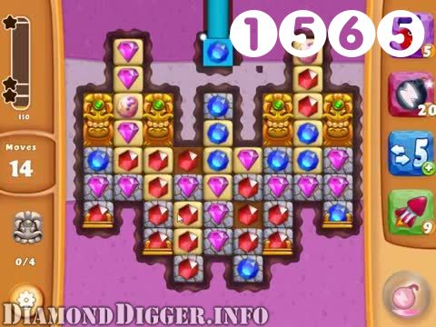 Diamond Digger Saga : Level 1565 – Videos, Cheats, Tips and Tricks