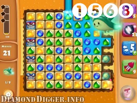 Diamond Digger Saga : Level 1568 – Videos, Cheats, Tips and Tricks
