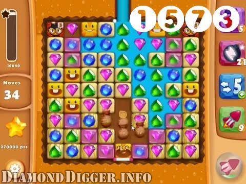 Diamond Digger Saga : Level 1573 – Videos, Cheats, Tips and Tricks
