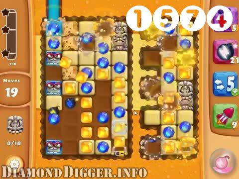 Diamond Digger Saga : Level 1574 – Videos, Cheats, Tips and Tricks