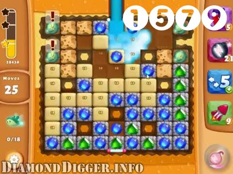 Diamond Digger Saga : Level 1579 – Videos, Cheats, Tips and Tricks