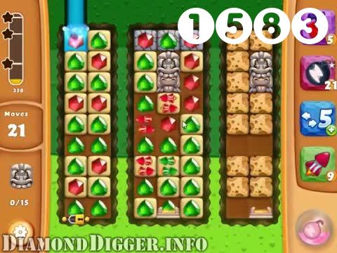 Diamond Digger Saga : Level 1583 – Videos, Cheats, Tips and Tricks