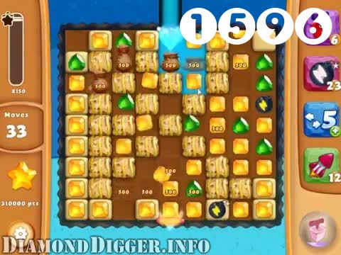 Diamond Digger Saga : Level 1596 – Videos, Cheats, Tips and Tricks
