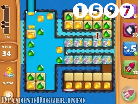 Diamond Digger Saga : Level 1597 – Videos, Cheats, Tips and Tricks