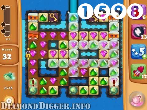 Diamond Digger Saga : Level 1598 – Videos, Cheats, Tips and Tricks