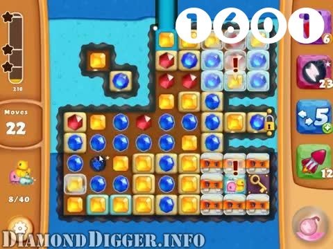 Diamond Digger Saga : Level 1601 – Videos, Cheats, Tips and Tricks