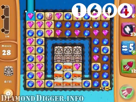 Diamond Digger Saga : Level 1604 – Videos, Cheats, Tips and Tricks