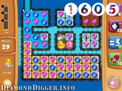 Diamond Digger Saga : Level 1605 – Videos, Cheats, Tips and Tricks