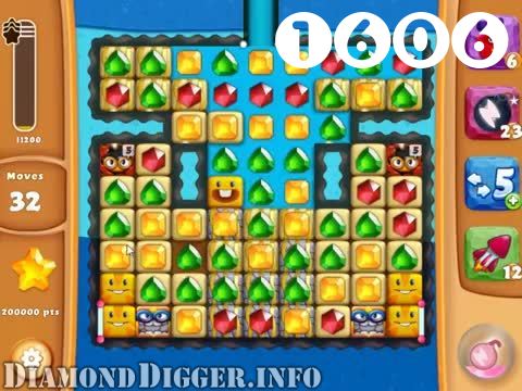 Diamond Digger Saga : Level 1606 – Videos, Cheats, Tips and Tricks