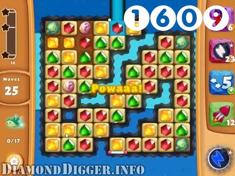 Diamond Digger Saga : Level 1609 – Videos, Cheats, Tips and Tricks