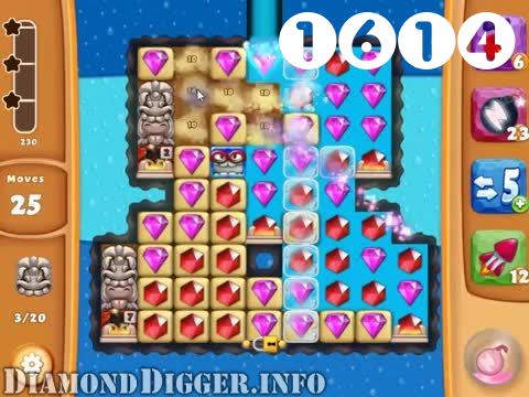 Diamond Digger Saga : Level 1614 – Videos, Cheats, Tips and Tricks