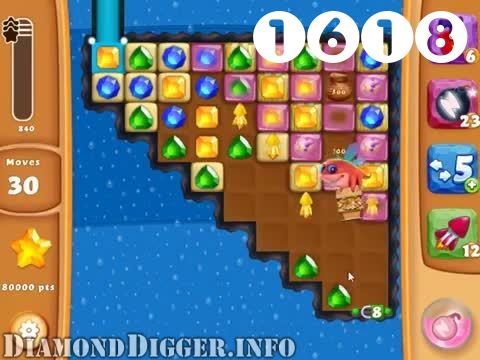 Diamond Digger Saga : Level 1618 – Videos, Cheats, Tips and Tricks