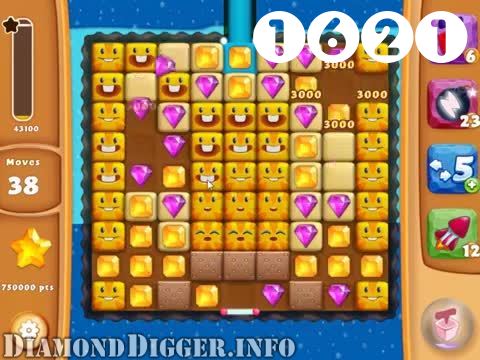 Diamond Digger Saga : Level 1621 – Videos, Cheats, Tips and Tricks