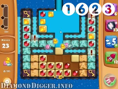 Diamond Digger Saga : Level 1623 – Videos, Cheats, Tips and Tricks