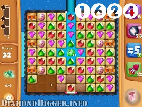 Diamond Digger Saga : Level 1624 – Videos, Cheats, Tips and Tricks
