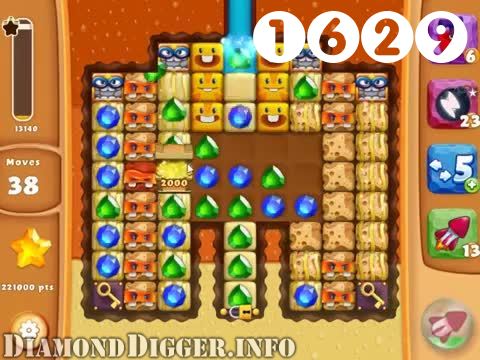 Diamond Digger Saga : Level 1629 – Videos, Cheats, Tips and Tricks