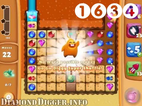Diamond Digger Saga : Level 1634 – Videos, Cheats, Tips and Tricks