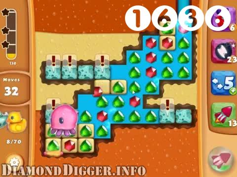 Diamond Digger Saga : Level 1636 – Videos, Cheats, Tips and Tricks