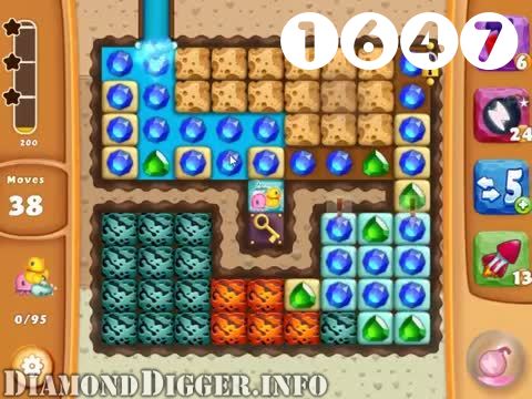 Diamond Digger Saga : Level 1647 – Videos, Cheats, Tips and Tricks