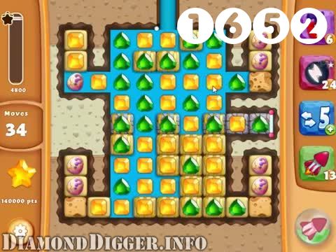 Diamond Digger Saga : Level 1652 – Videos, Cheats, Tips and Tricks