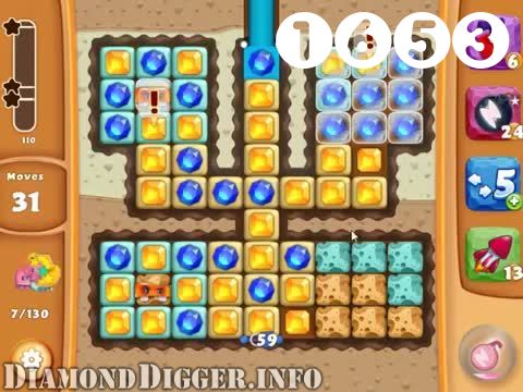 Diamond Digger Saga : Level 1653 – Videos, Cheats, Tips and Tricks