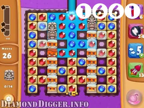 Diamond Digger Saga : Level 1661 – Videos, Cheats, Tips and Tricks