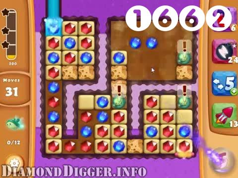 Diamond Digger Saga : Level 1662 – Videos, Cheats, Tips and Tricks