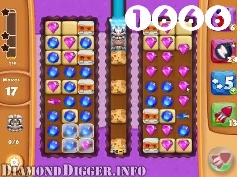 Diamond Digger Saga : Level 1666 – Videos, Cheats, Tips and Tricks