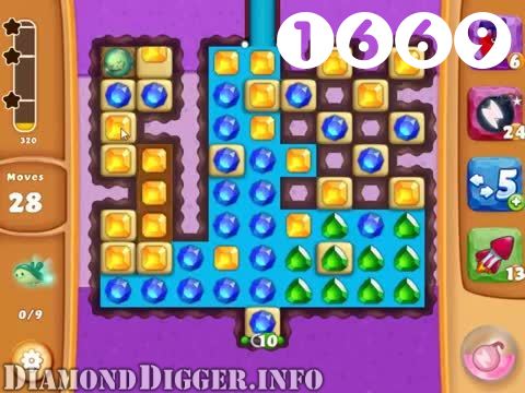 Diamond Digger Saga : Level 1669 – Videos, Cheats, Tips and Tricks