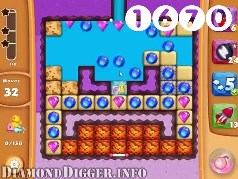 Diamond Digger Saga : Level 1670 – Videos, Cheats, Tips and Tricks
