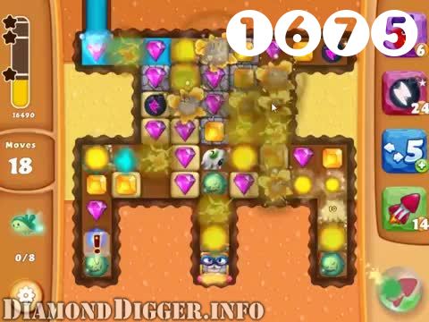 Diamond Digger Saga : Level 1675 – Videos, Cheats, Tips and Tricks