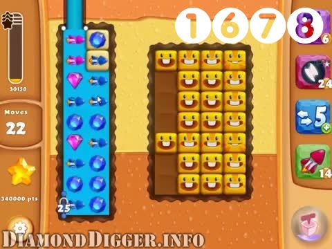 Diamond Digger Saga : Level 1678 – Videos, Cheats, Tips and Tricks
