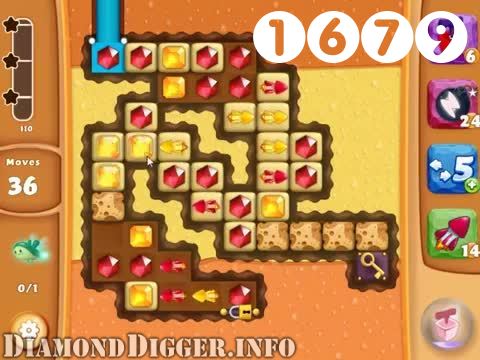 Diamond Digger Saga : Level 1679 – Videos, Cheats, Tips and Tricks