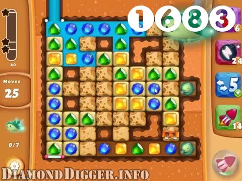 Diamond Digger Saga : Level 1683 – Videos, Cheats, Tips and Tricks