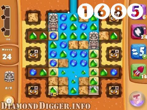 Diamond Digger Saga : Level 1685 – Videos, Cheats, Tips and Tricks
