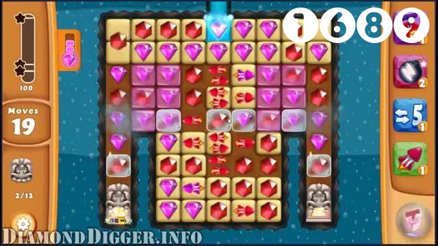 Diamond Digger Saga : Level 1689 – Videos, Cheats, Tips and Tricks
