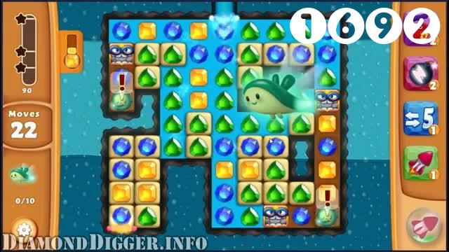 Diamond Digger Saga : Level 1692 – Videos, Cheats, Tips and Tricks